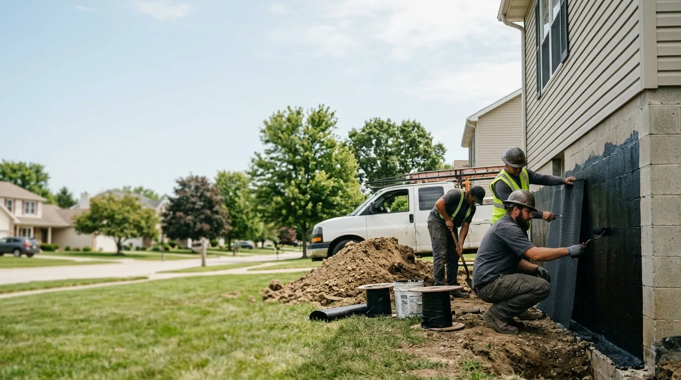 Basement Waterproofing in Botkins, OH near me